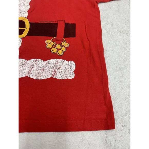 Vintage 80s Santa Suit Single Stitch T-Shirt Christmas Mens Size XL Made In USA - Picture 5 of 11
